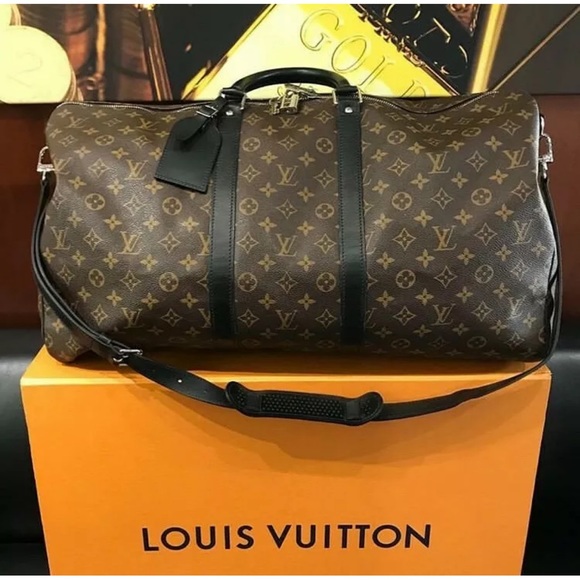 Louis Vuitton Keepall 60 Large Duffle Bag Monogram - Picture 5 of 5